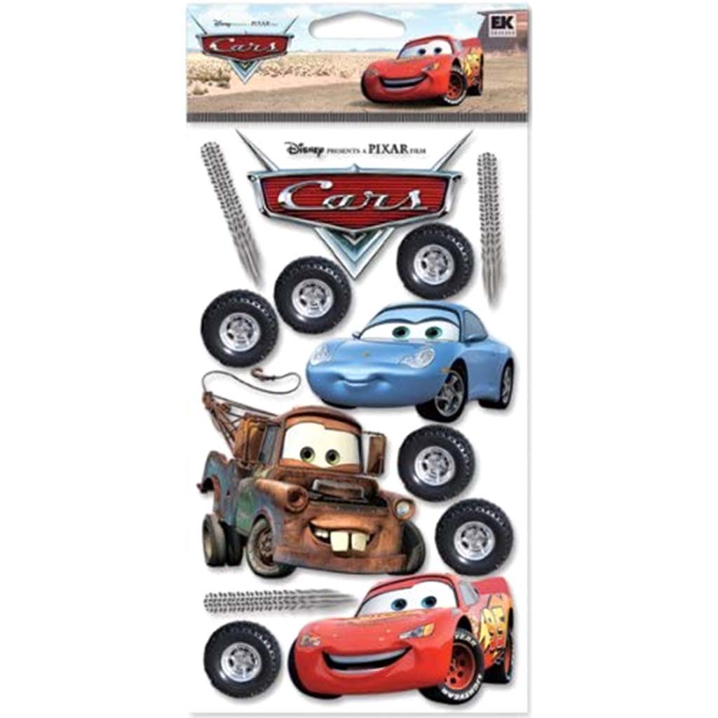 Disney Cars 3D Sticker