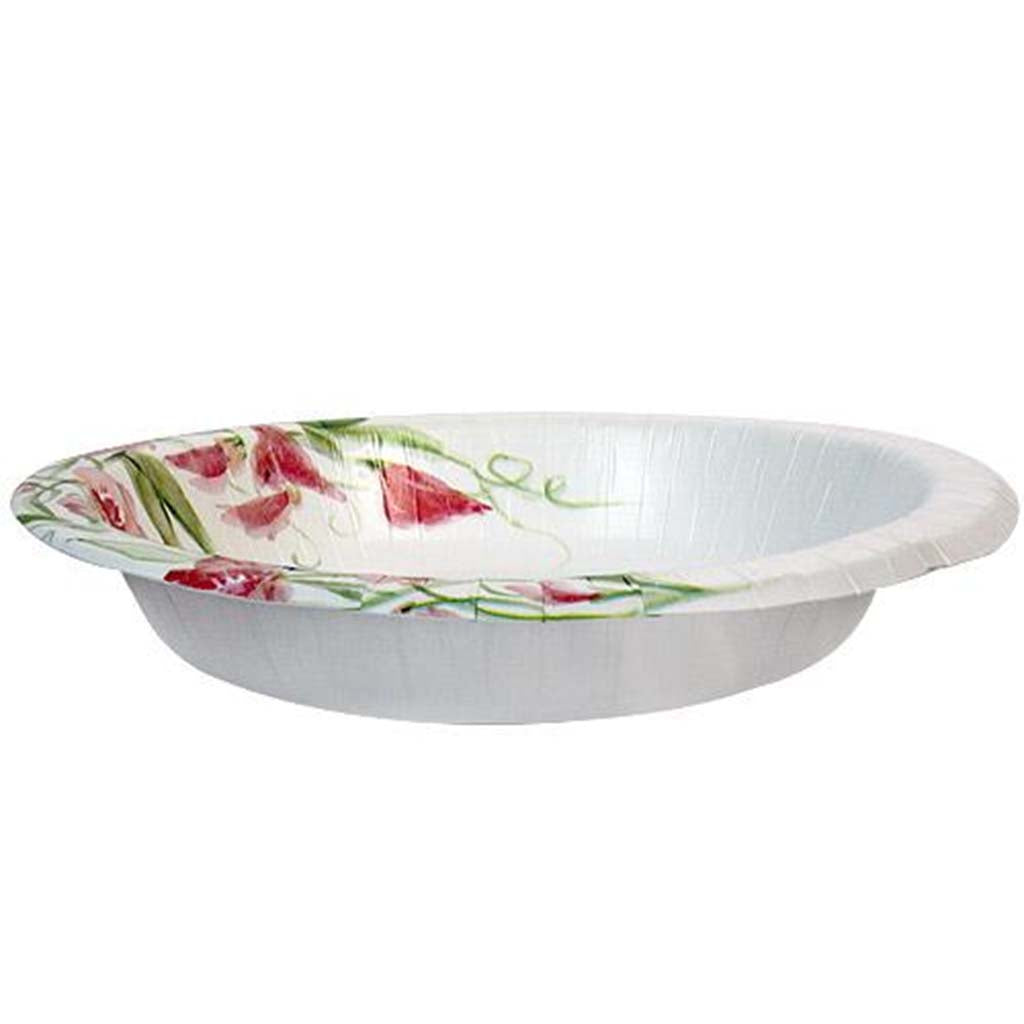 Pink Floral Bowl, 20oz