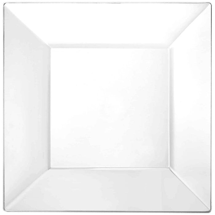 Clear Square Plate 10.75in