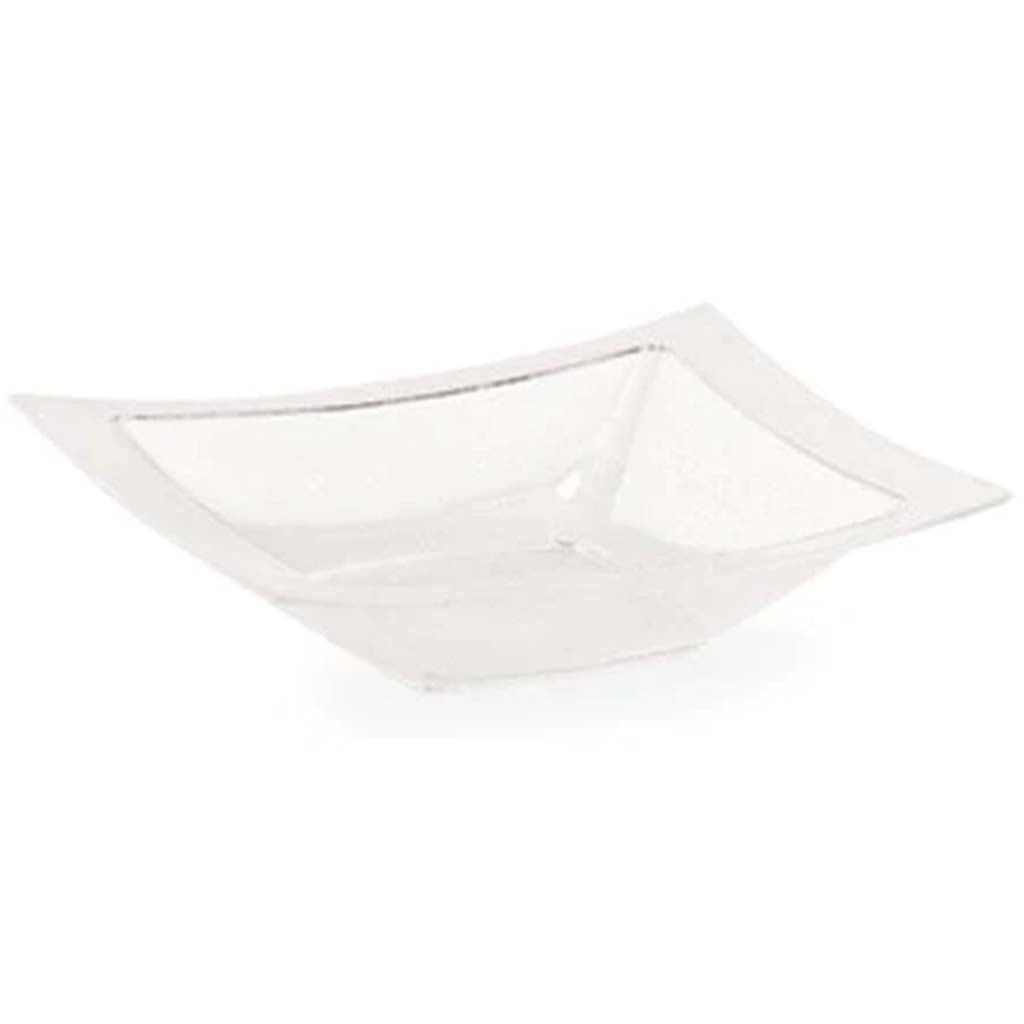 Clear Rectangle Bowl, 5oz