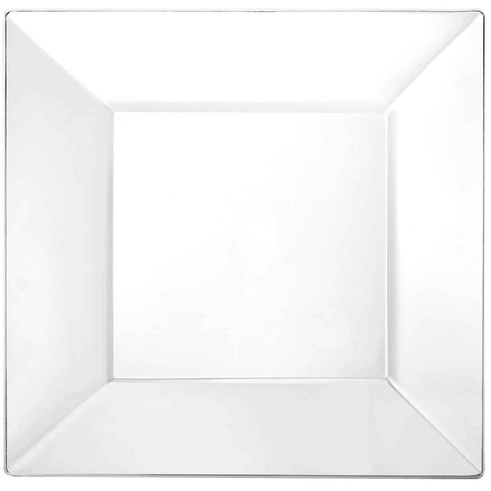 Clear Square Plate, 6.5in