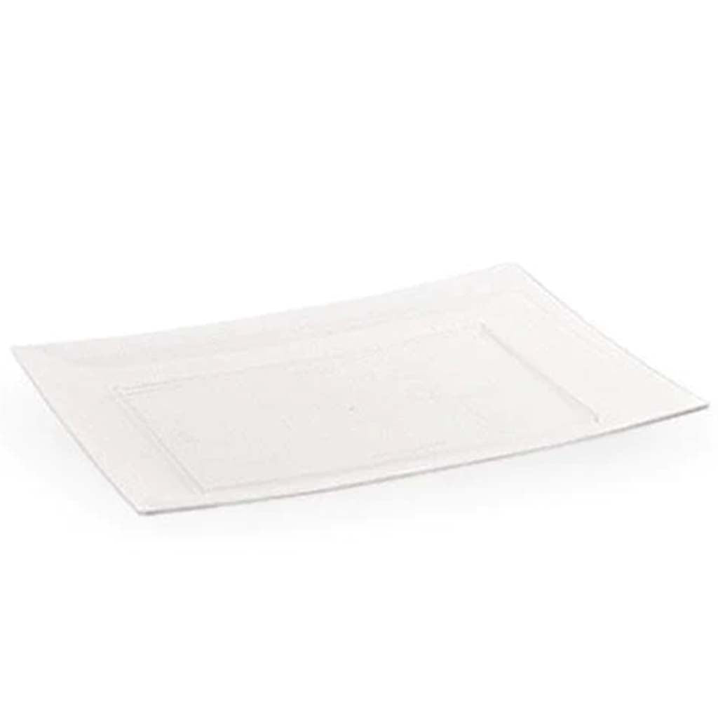 Clear Rectangle Plate 9in x 6.875in