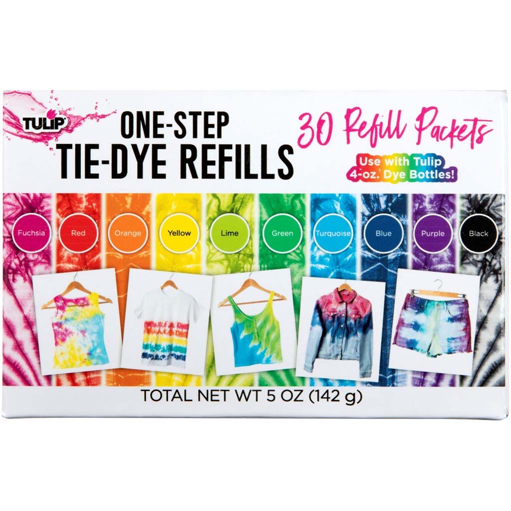 Tulip Tie-Dye Refills Rainbow - 30pk