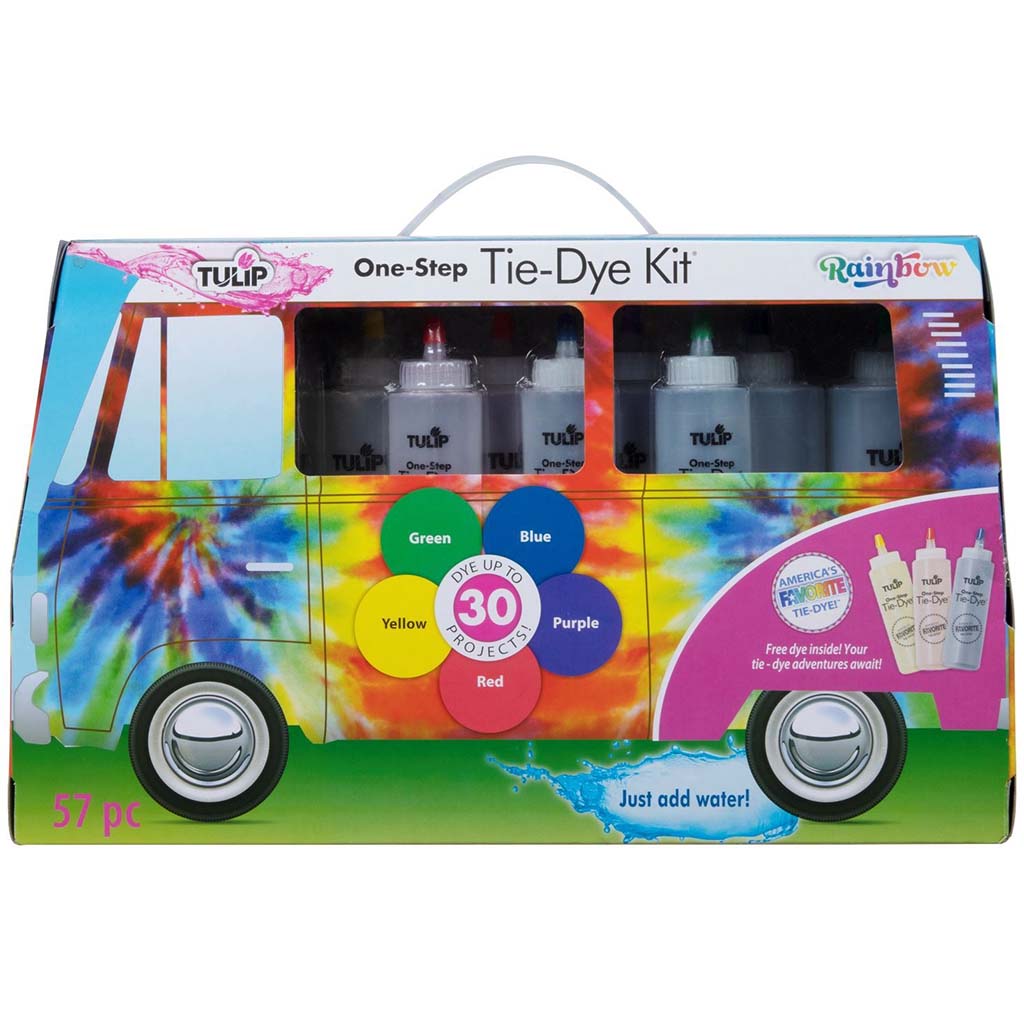 Tulip One-Step Tie-Dye Road Trip Kit, 3L