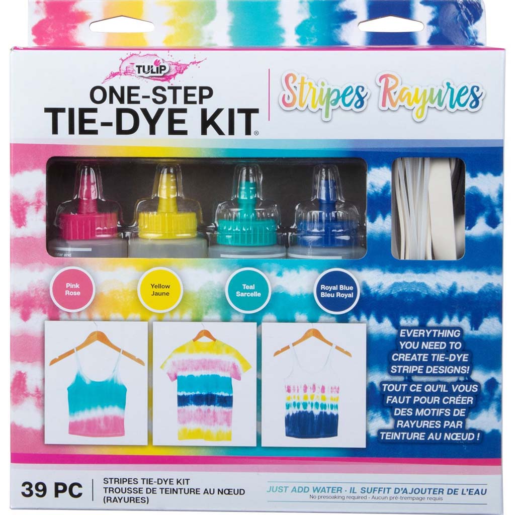 Tulip Stripes Tie-Dye Kit, 4-Color