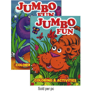 Bazic Jumbo Fun Coloring and Activity Book