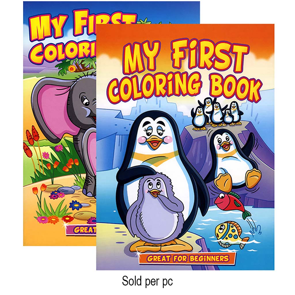 Bazic Jumbo My First Coloring Book