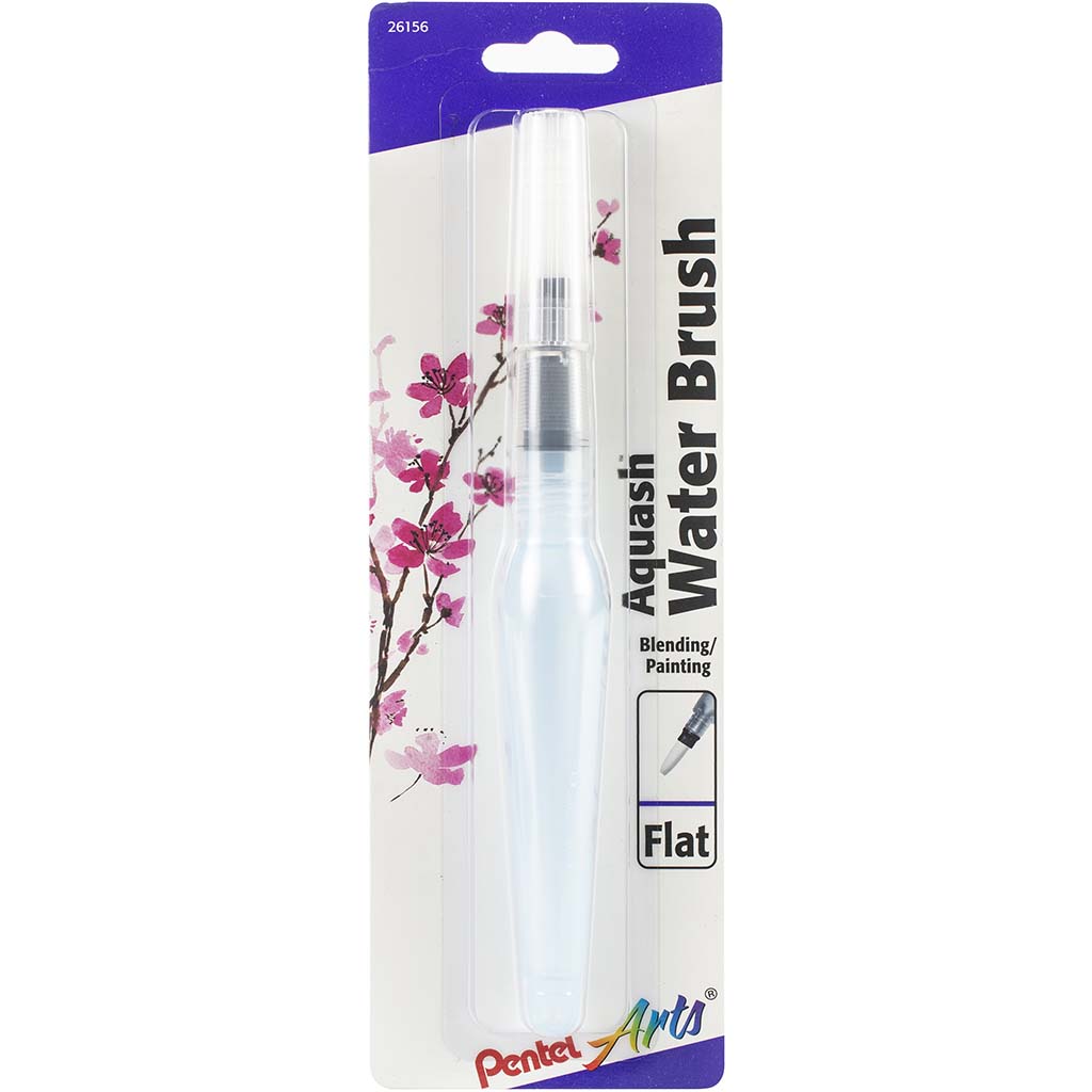 Pentel Arts Aquash Water Brush Flat Tip