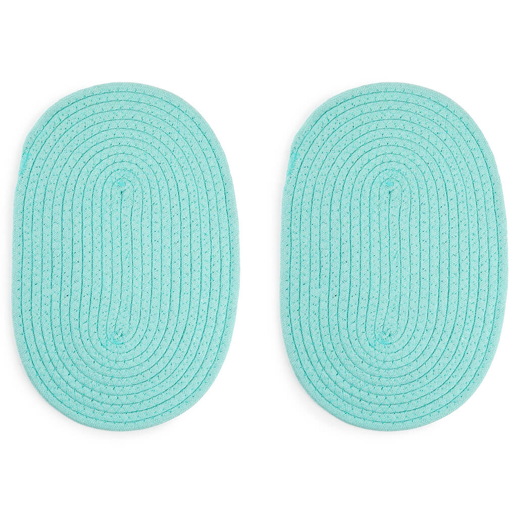 Oval Woven Trivets 2pcs - Caribbean