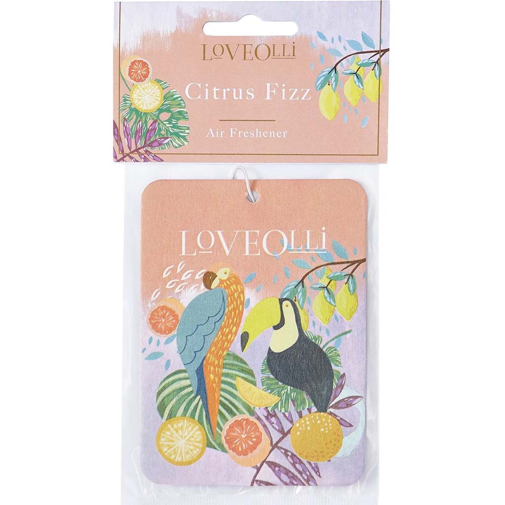 Citrus Fizz, LoveOlli Car Air Freshener