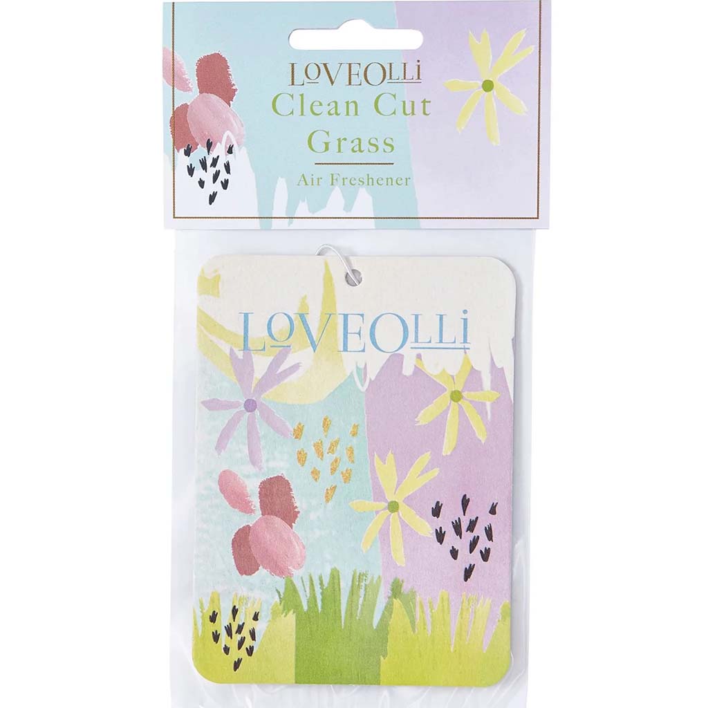 Clean Cut Grass, LoveOlli Car Air Freshener