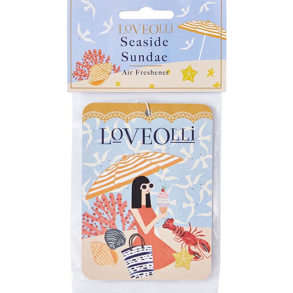 Seaside Sundae, LoveOlli Car Air Freshener