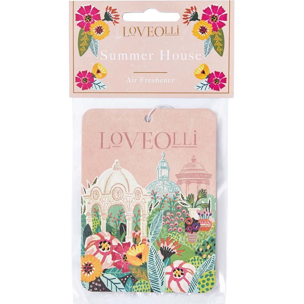 Summer House, LoveOlli Car Air Freshener