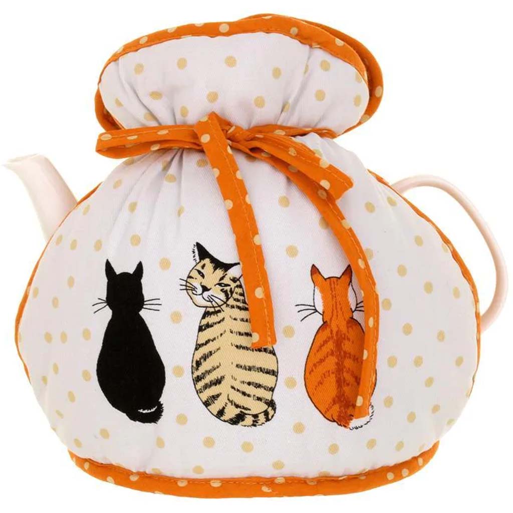 Cats in Waiting Muff Cosy, Tea Cosy