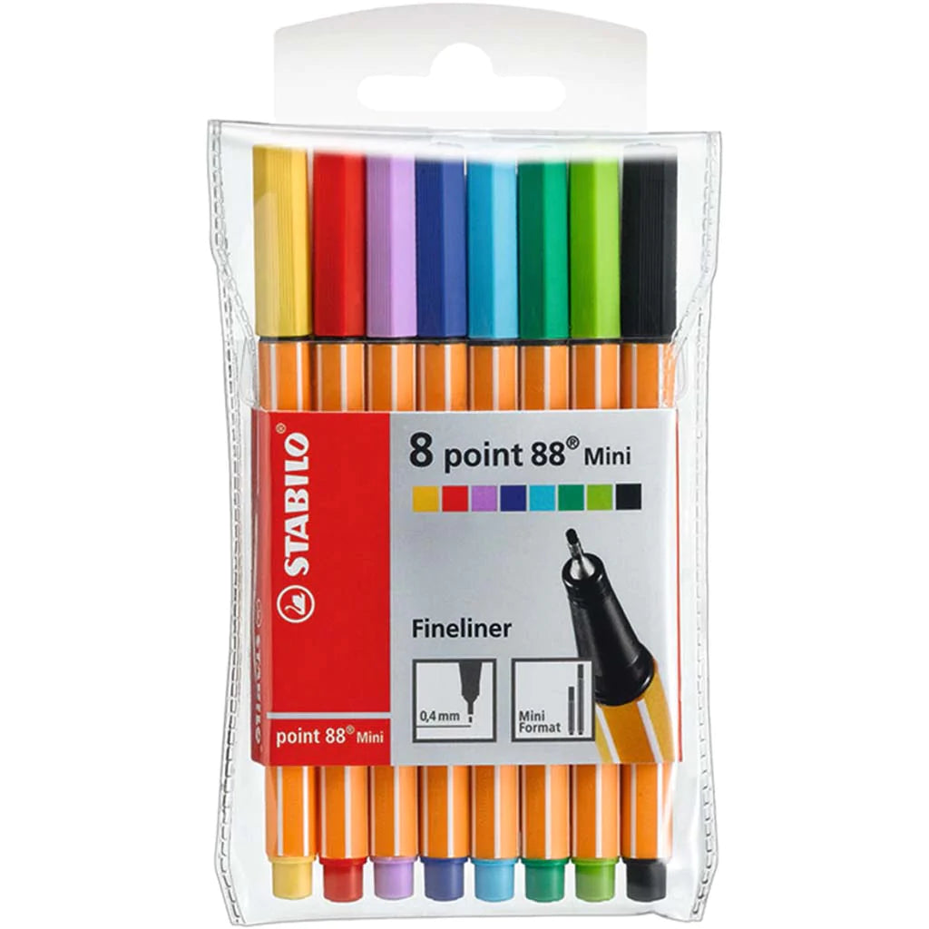 Point 88 Pen Mini Set of 8