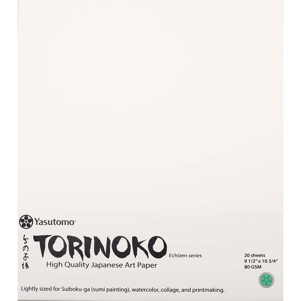 Japanese Premium Art Papers Torinoko 9-1/2in x 10-3/4in 80gsm 20Sheet