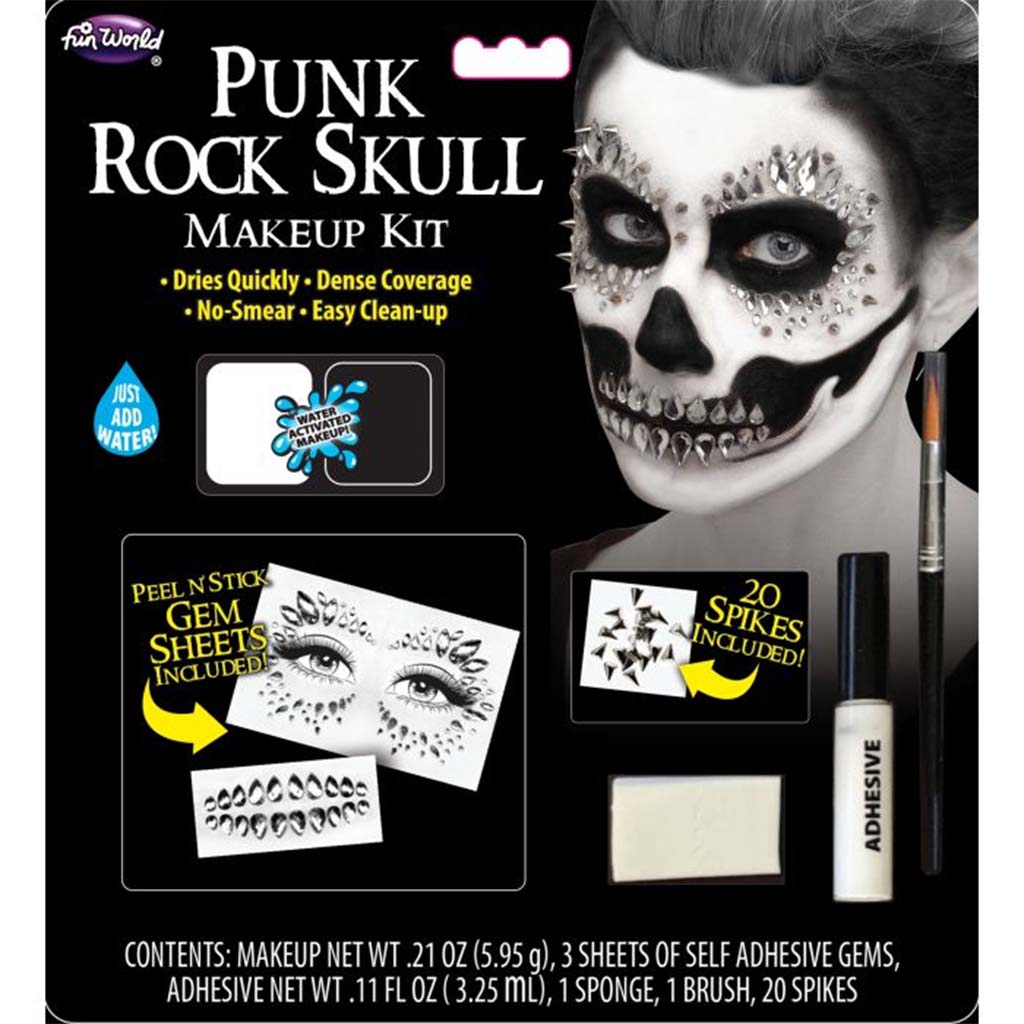 Spikey Skulls Makeup Kit Devil