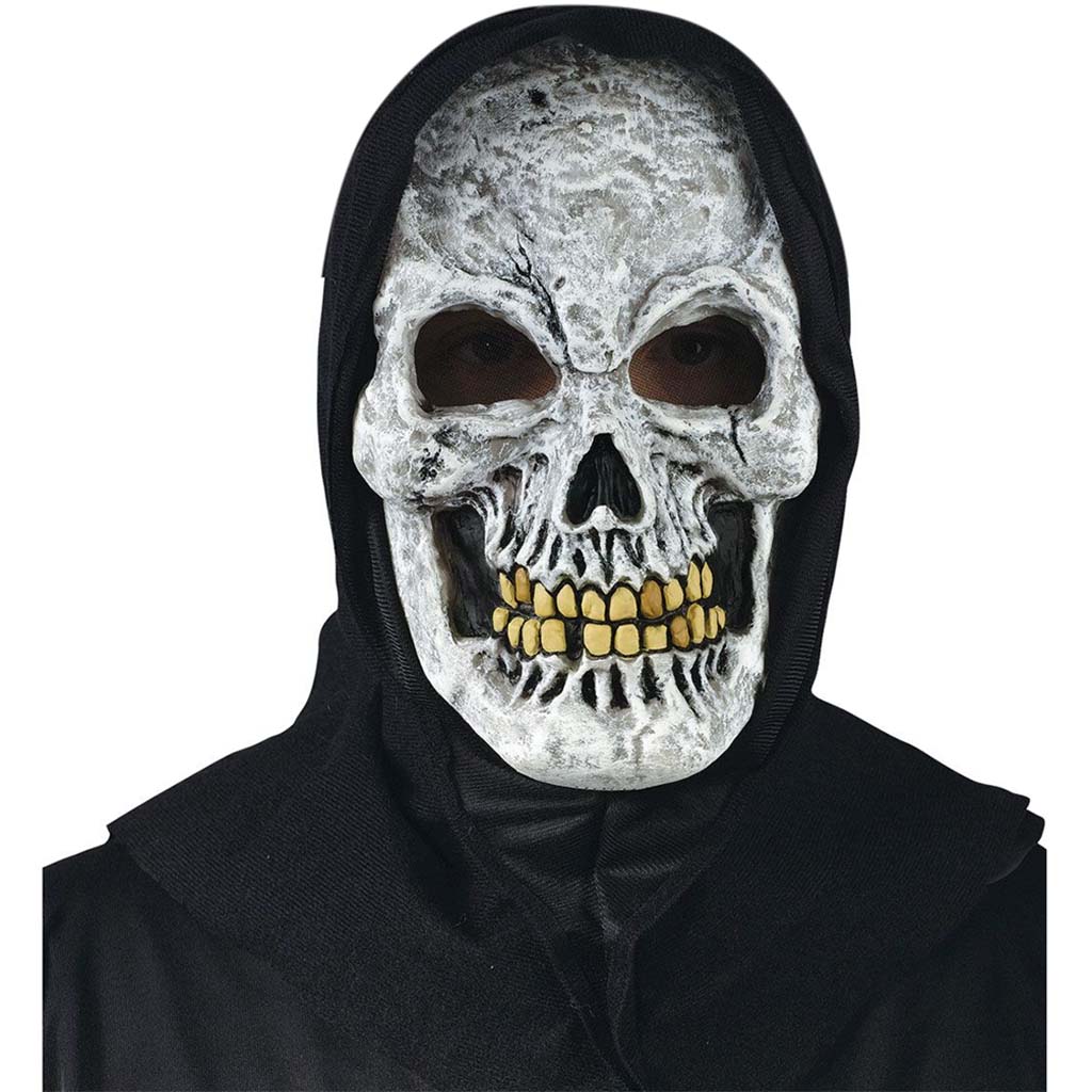 Hooded Masks Grey Zombie