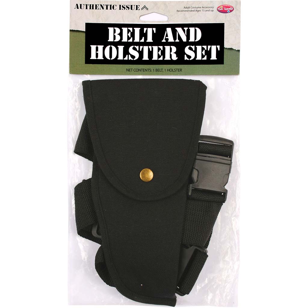 Web Belt &amp; Holster Set