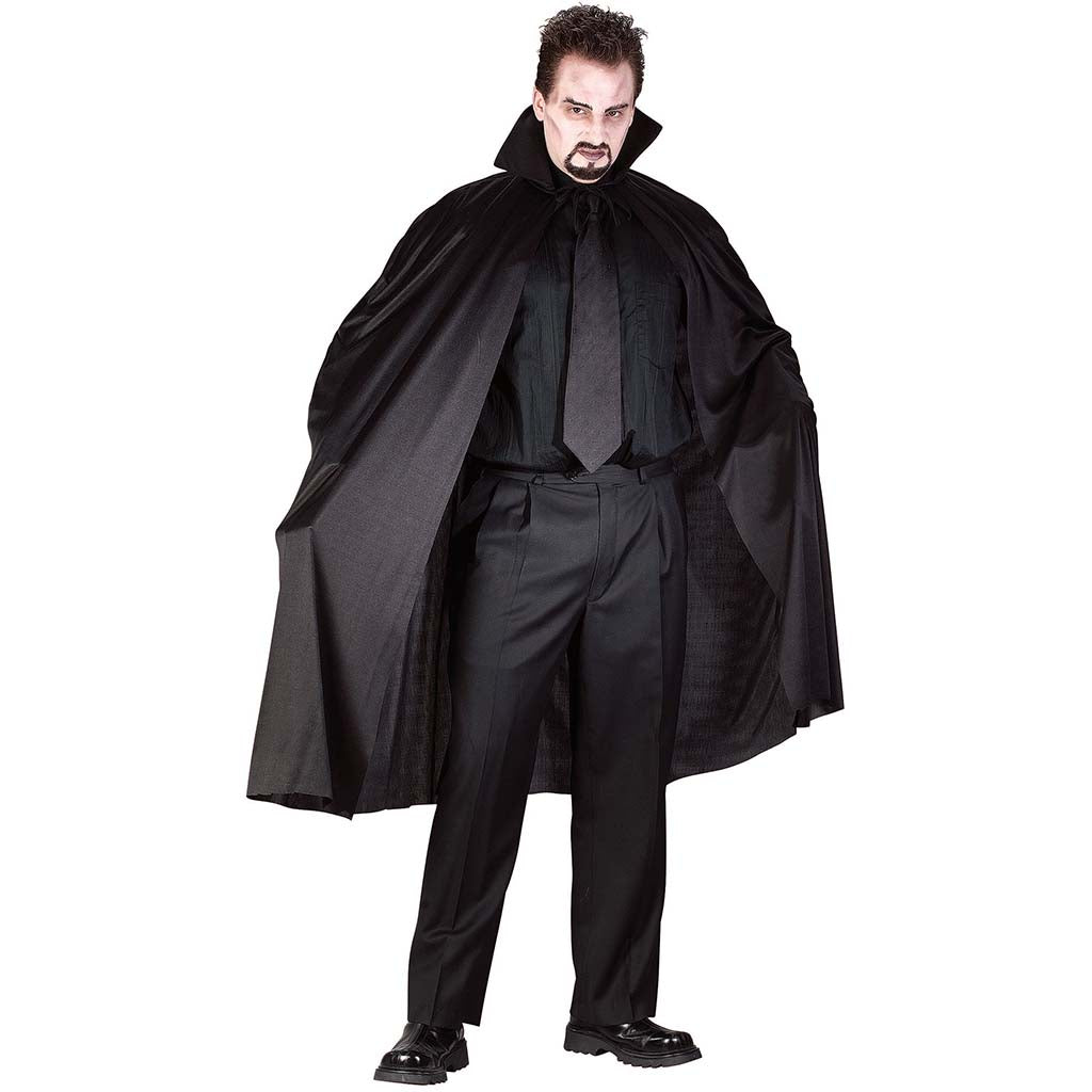 Black Polyester Cape, 45in