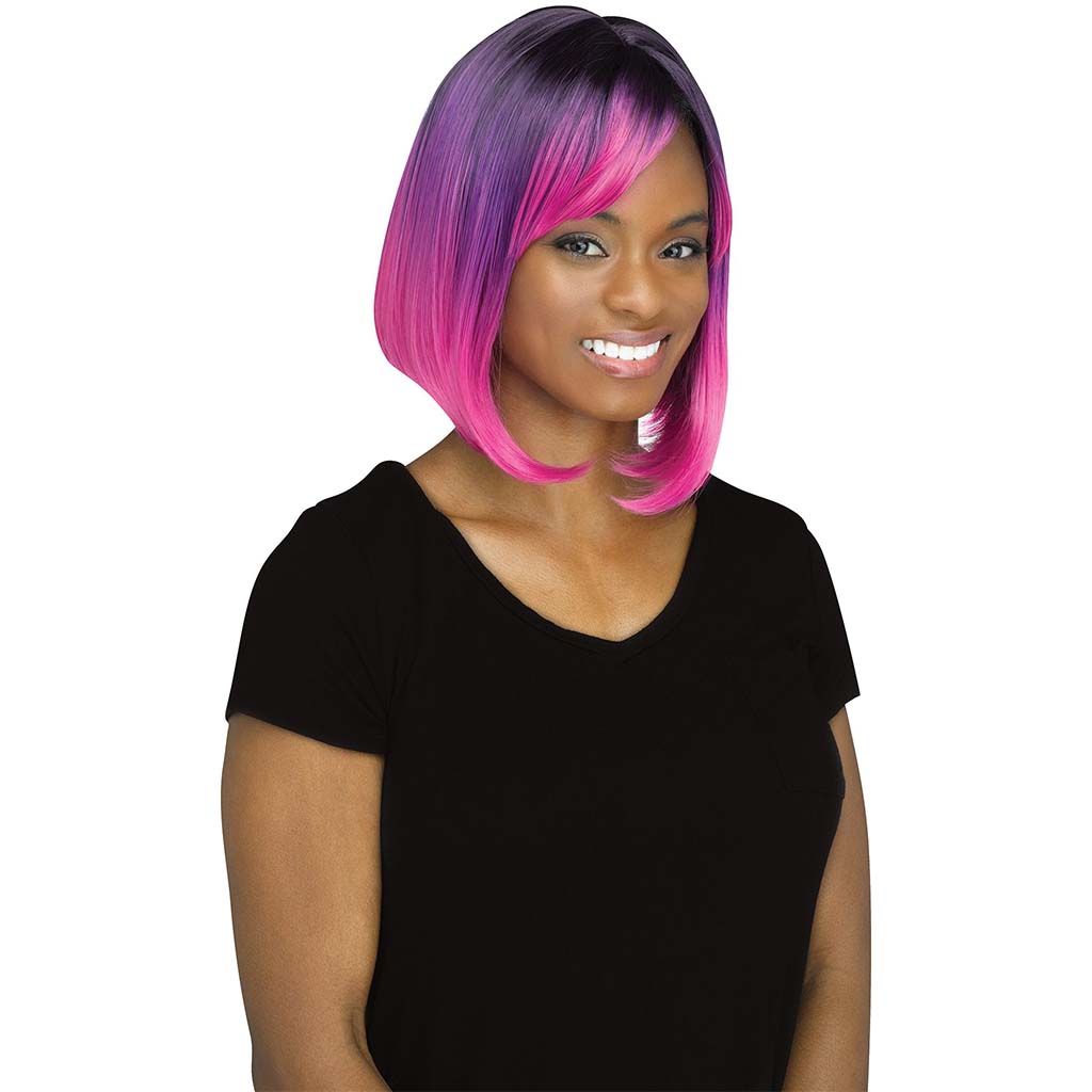 Fantasy Bob Wig Rainbow