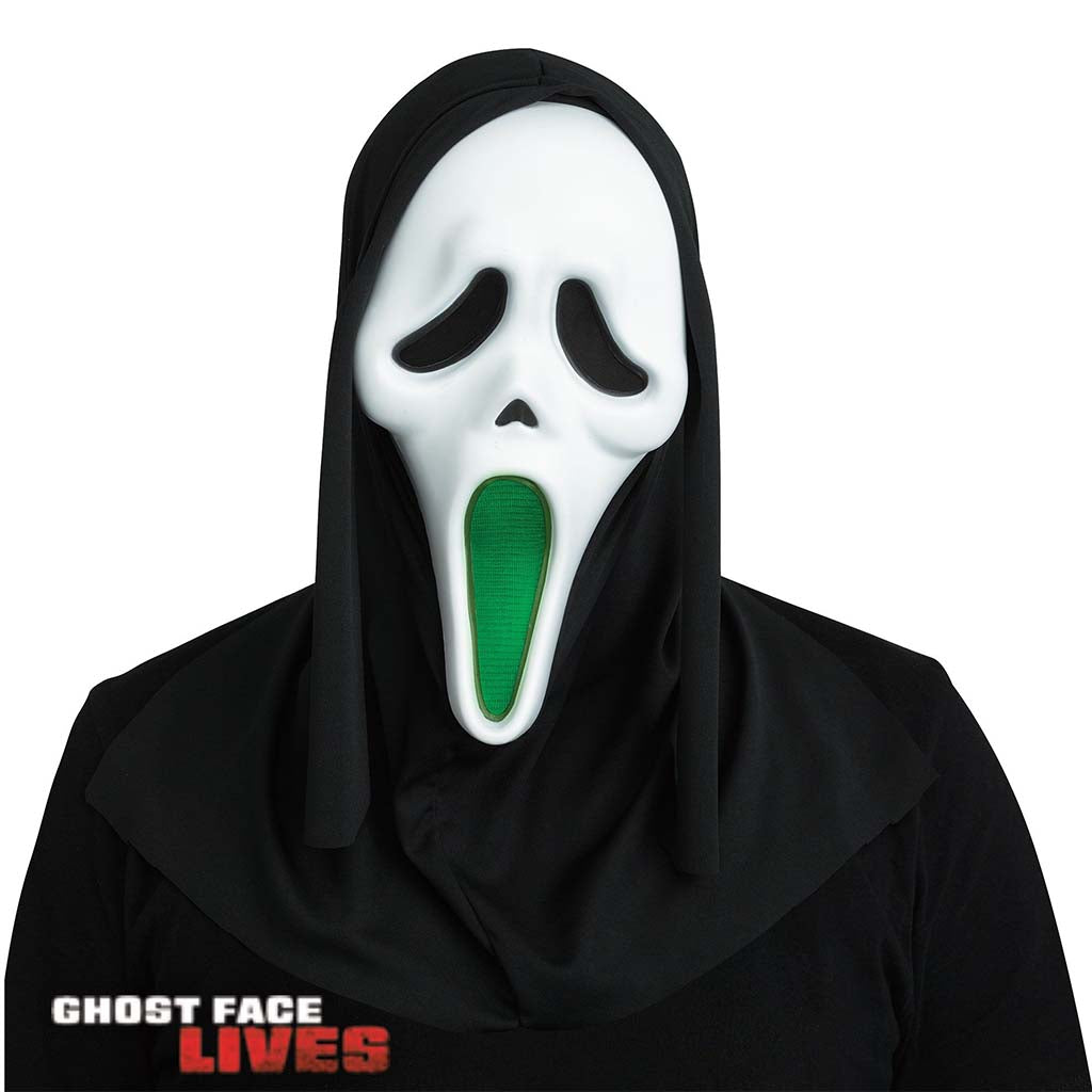 LU/Fade Mouth Mask Ghost Skull Red