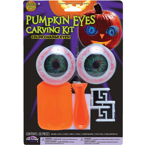 Pumpkin Eye Pair Carve & Light Green