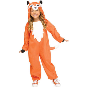 Unisex Fox Jumpsuit Toddler Costume Xlarge 4 to 6