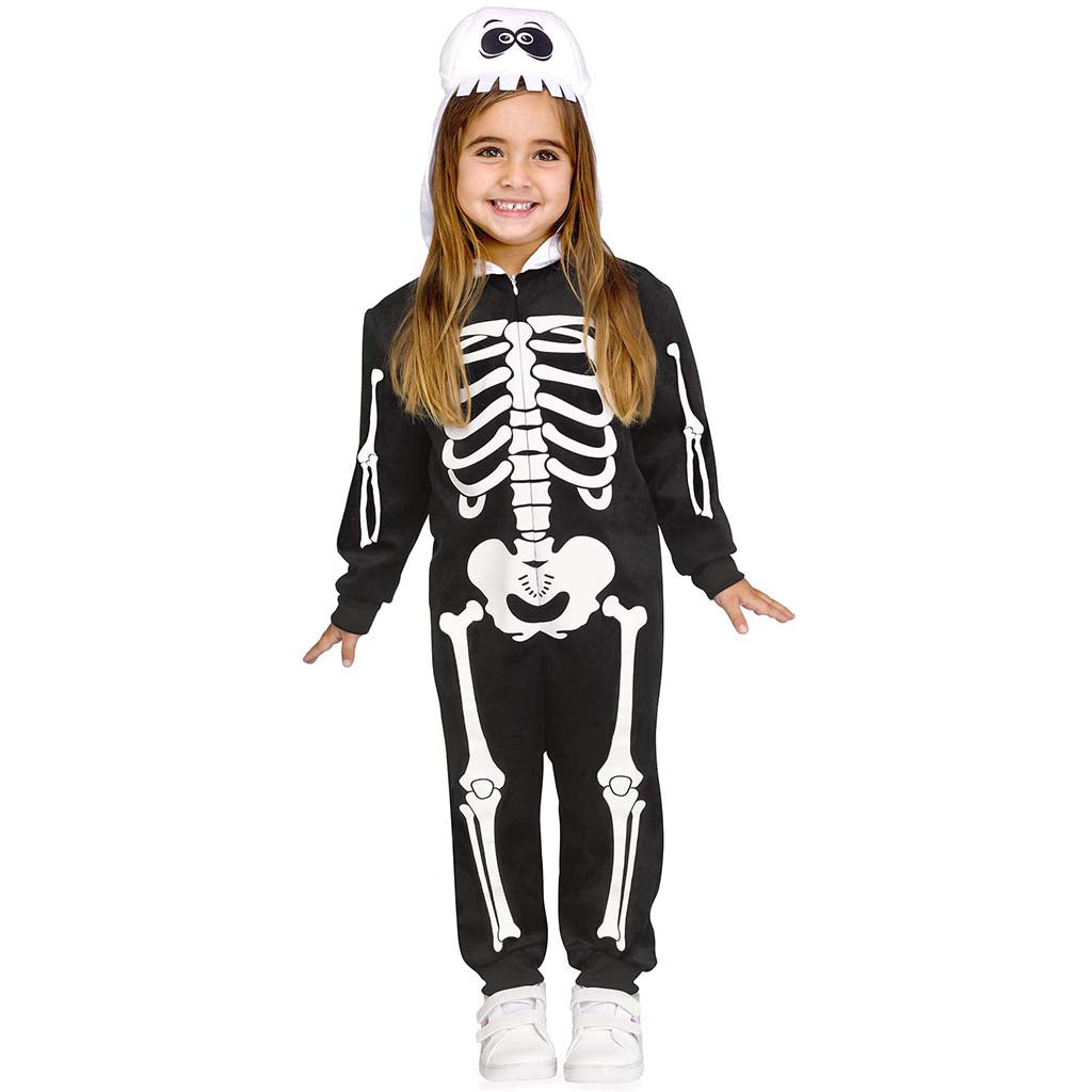 Skeleton-Squad Toddler Costume Small 24 Months to 2T