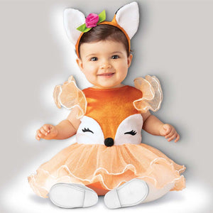 Baby Fox Tutu Infant Costume 6-12 Months Small