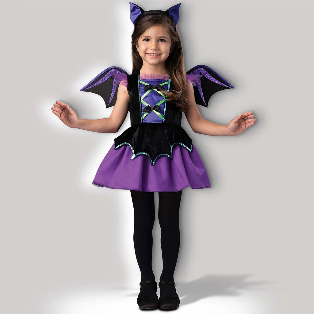 Itty Bitty Batty Toddler Costume 2T X-Small