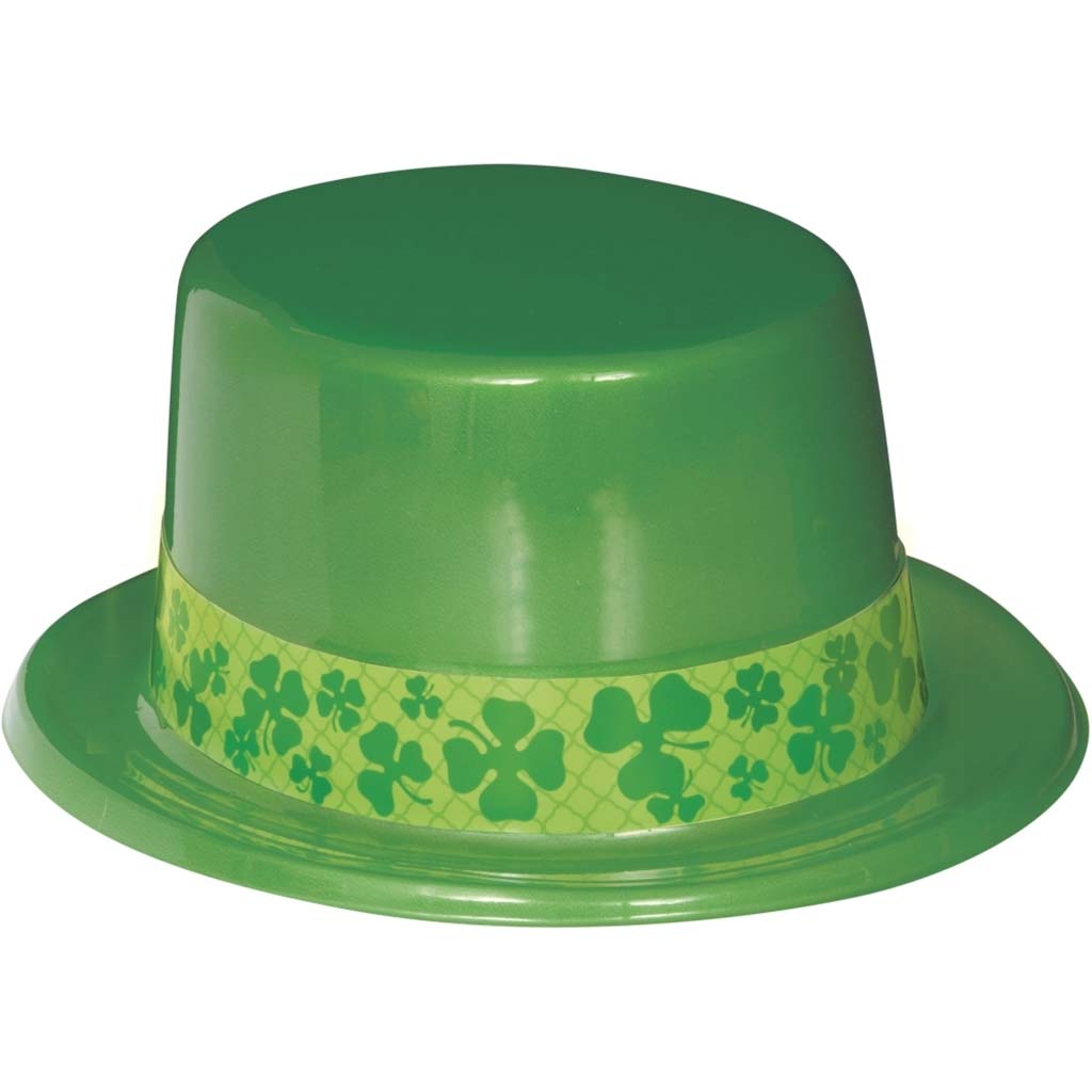 Shamrock Plastic Top Hat