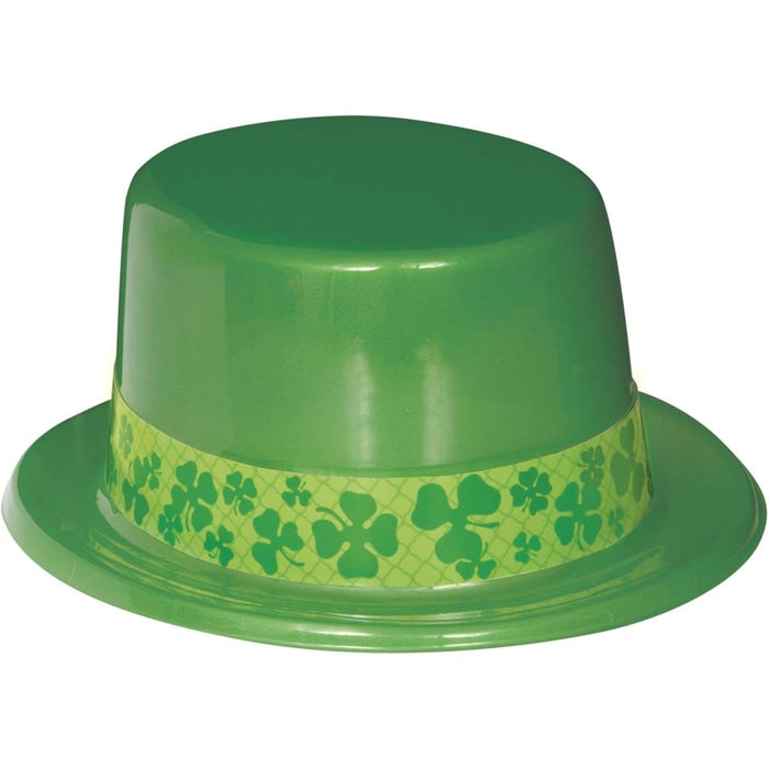 Shamrock Plastic Top Hat