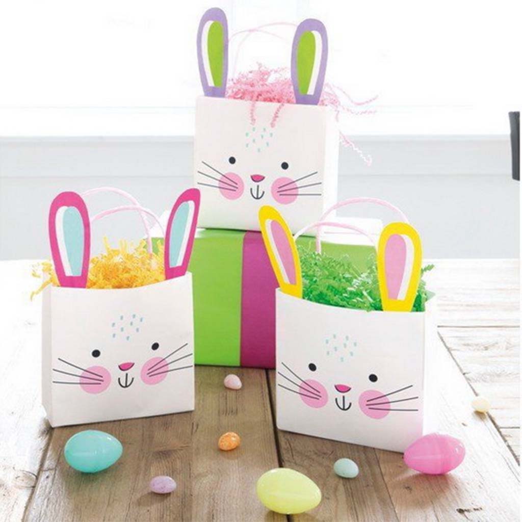 Bunny Ear Easter Treat Bags, 3ct