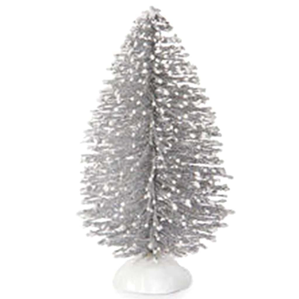 Touch of Nature 4.75in Silver with Glitter Tree