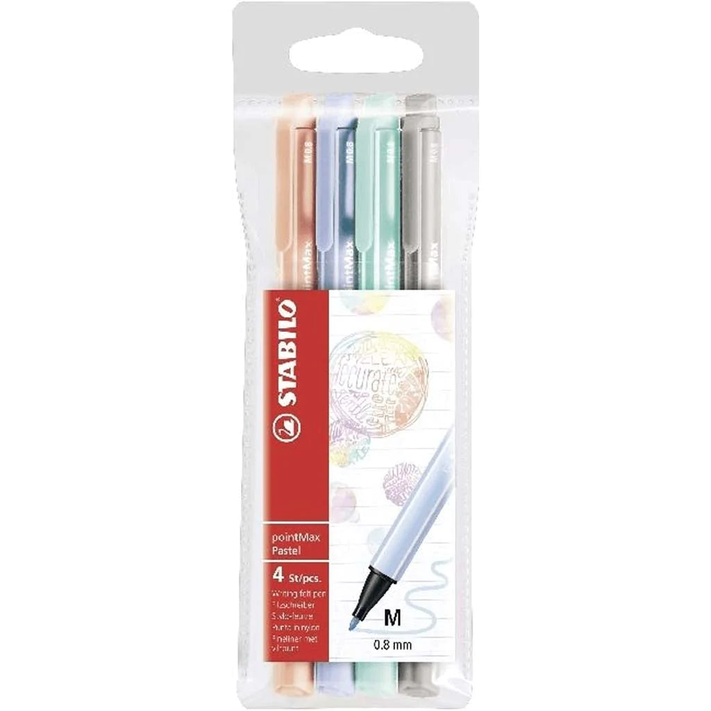 Pointmax Pen Pastel Colors Set