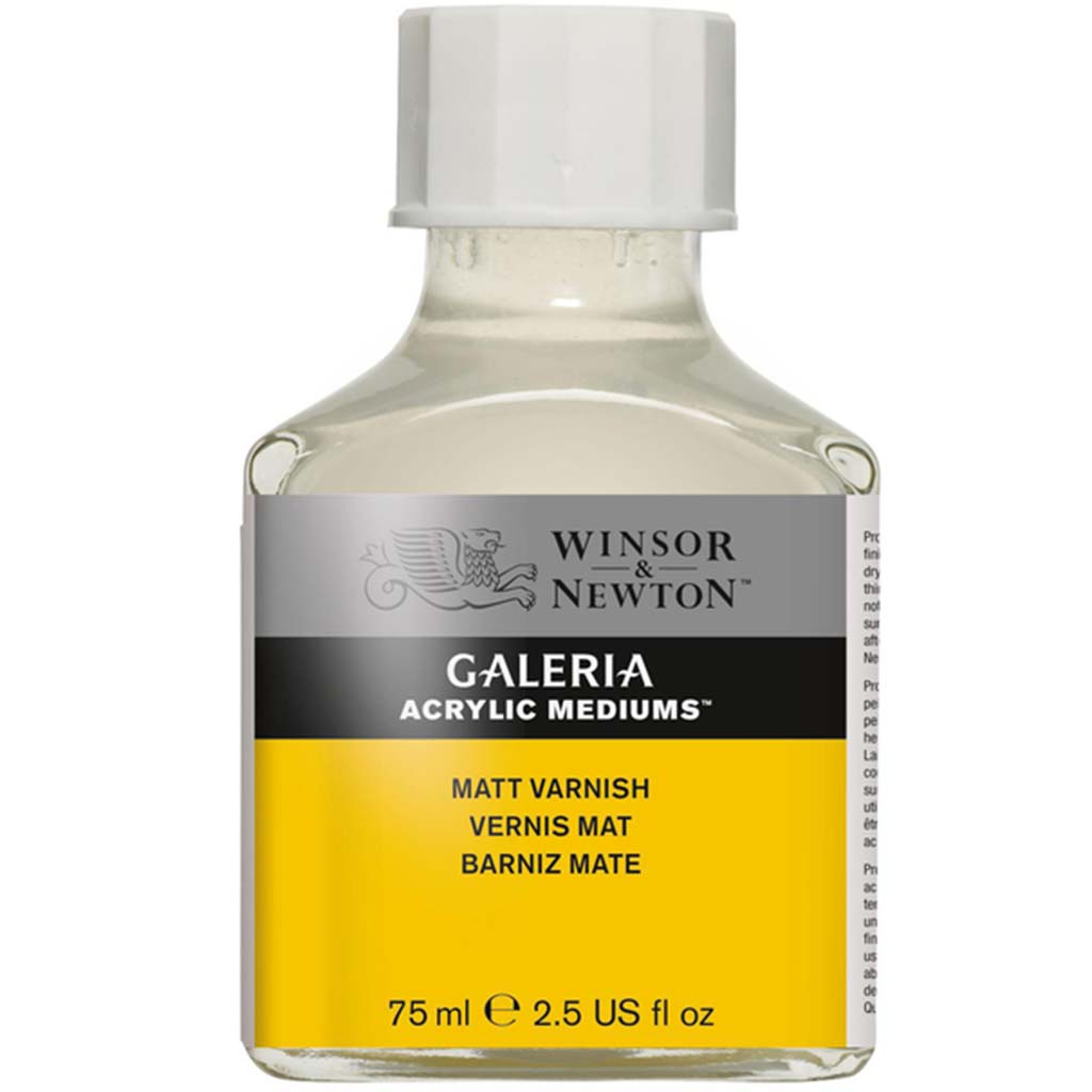 Winsor &amp; Newton Galeria Mediums Matte Varnish 75ml