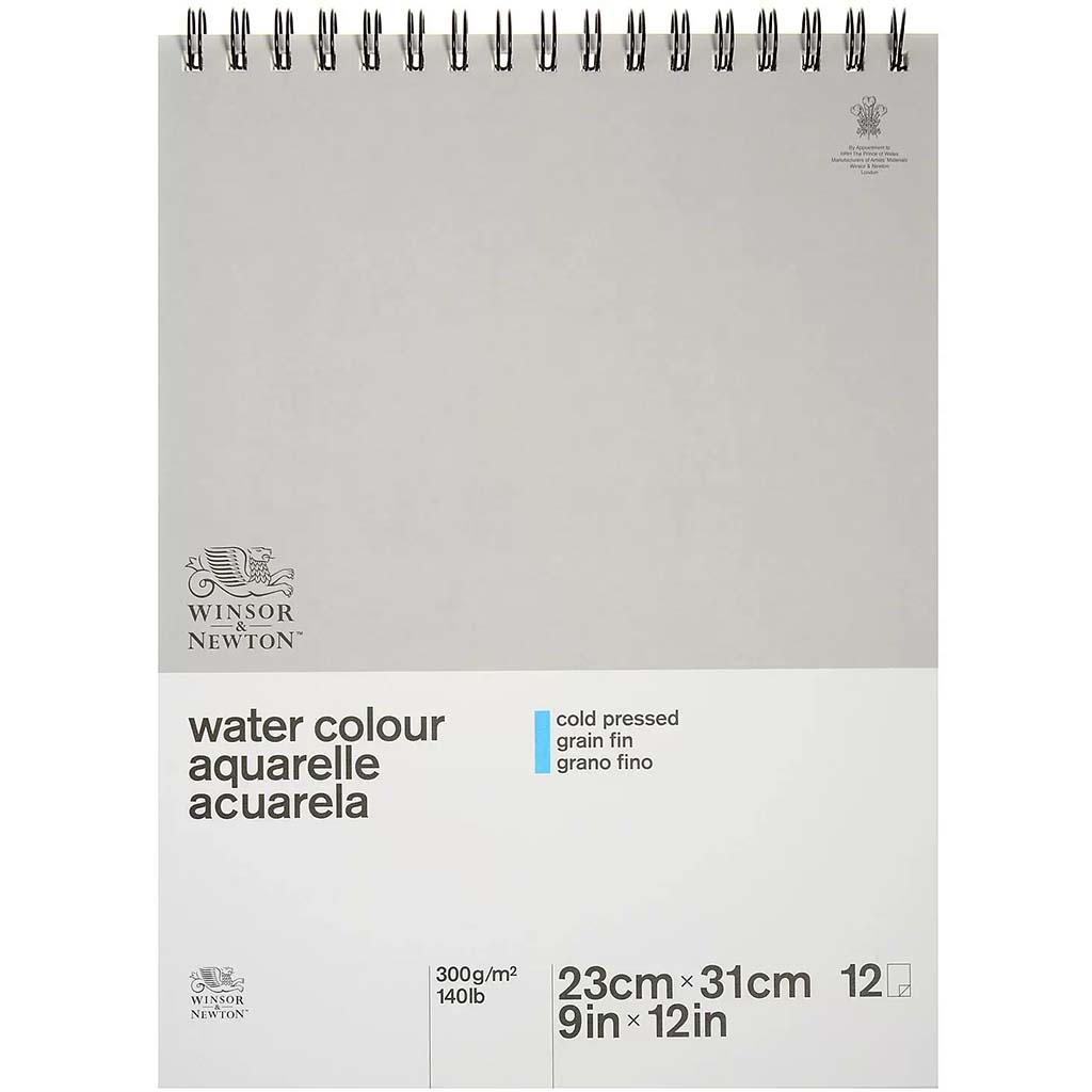 Winsor &amp; Newton Classic Watercolor Paper Pad 9in x 12in Natural White