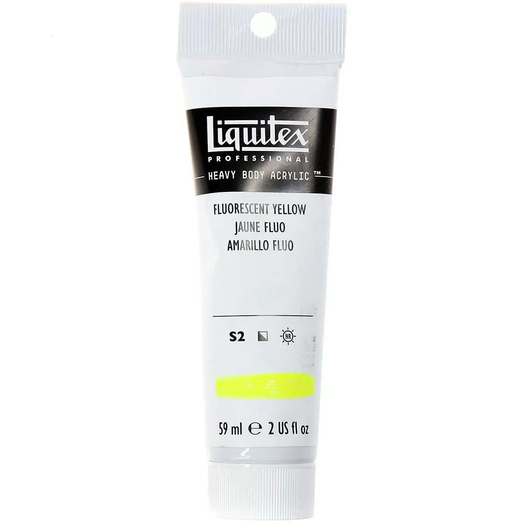 Liquitex Professional Heavy Body Acrylic Paint 59ml Fluorescent Yellow