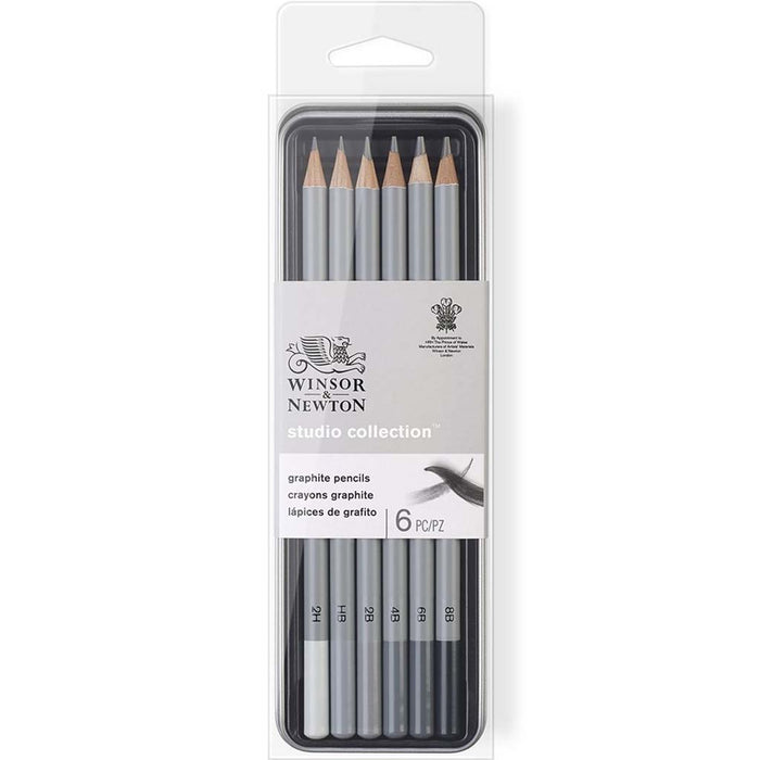 Winsor & Newton Studio Collection Graphite Pencil Set of 6