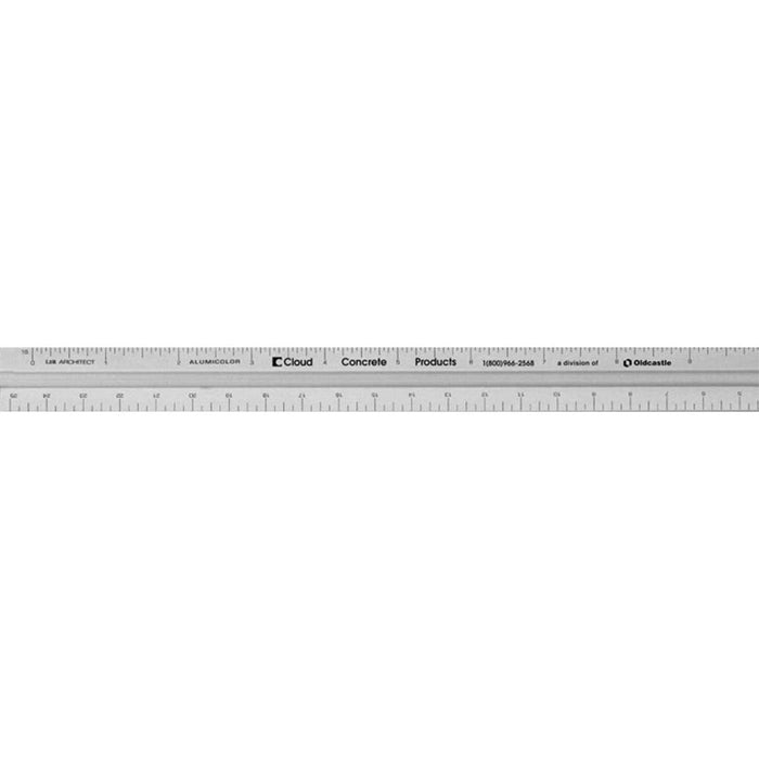 Architect Solid Scale Silver L2R 12in