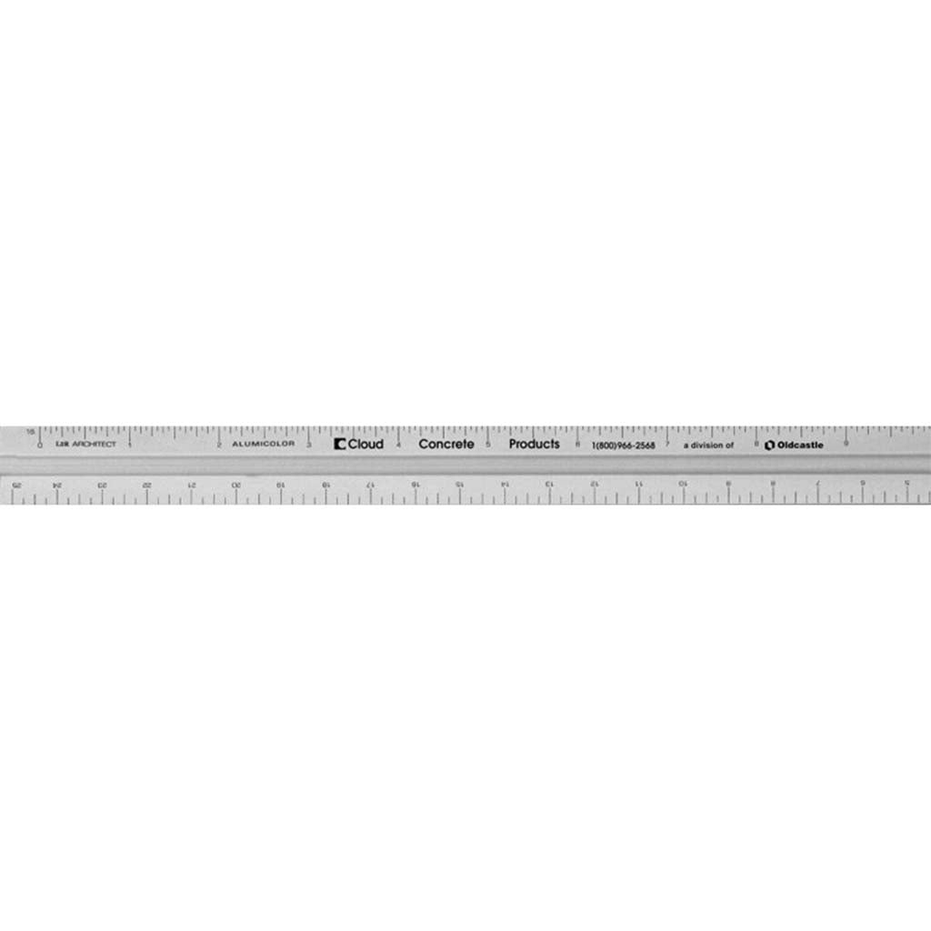 Architect Solid Scale Silver L2R 12in