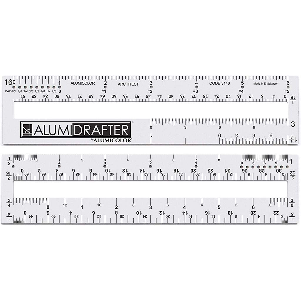 Alumicolor Alumidrafter Architect 6in