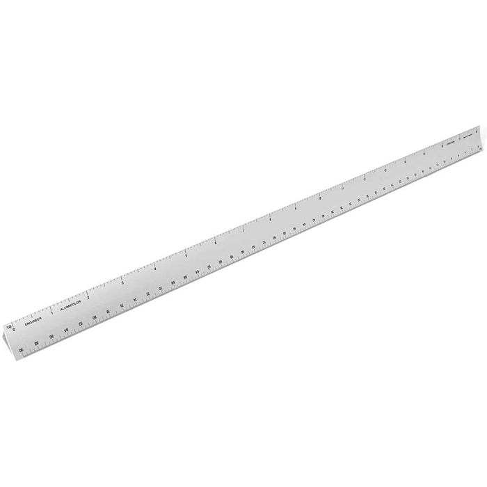Alumicolor Engineer Hollow Scale Silver 18in