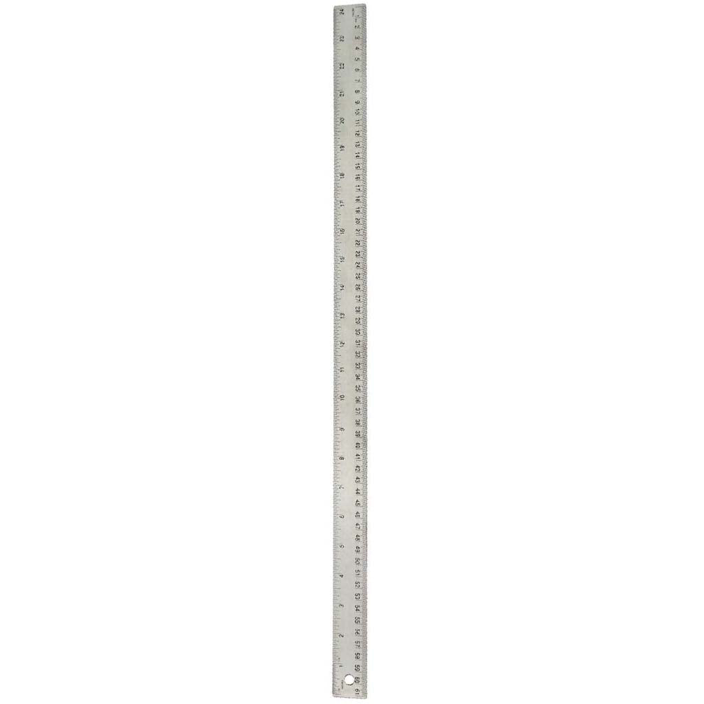  Alumicolor Flexible Stainless Steel ruler, measuring tool, 24IN