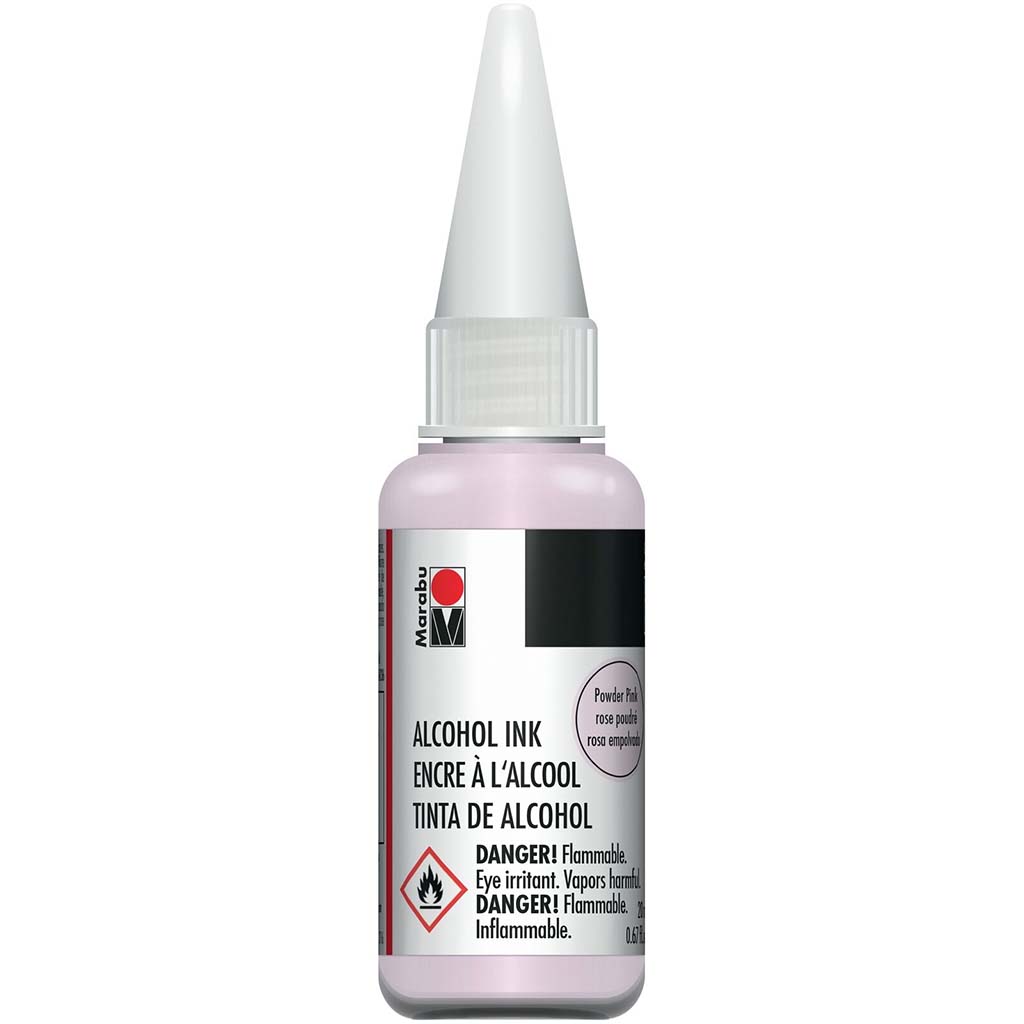 Marabu Alcohol Ink 20ml 134 Powder Pink