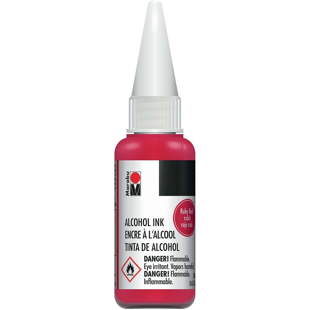 Marabu Alcohol Ink 20ml 038 Ruby Red