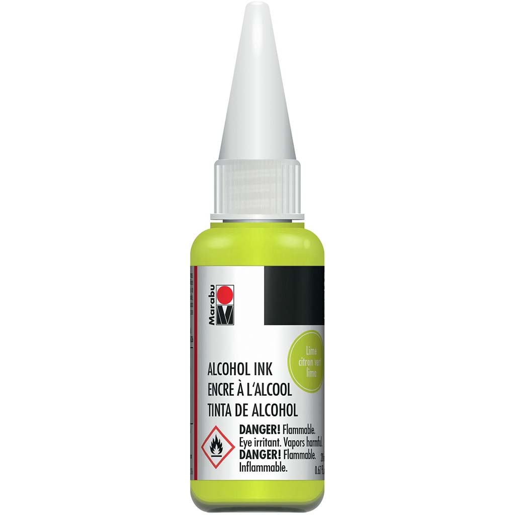 Marabu Alcohol Ink 20ml 154 Lime