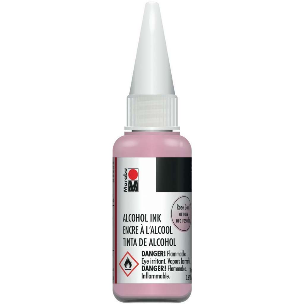 Marabu Alcohol Ink 20ml 734 Rose Gold