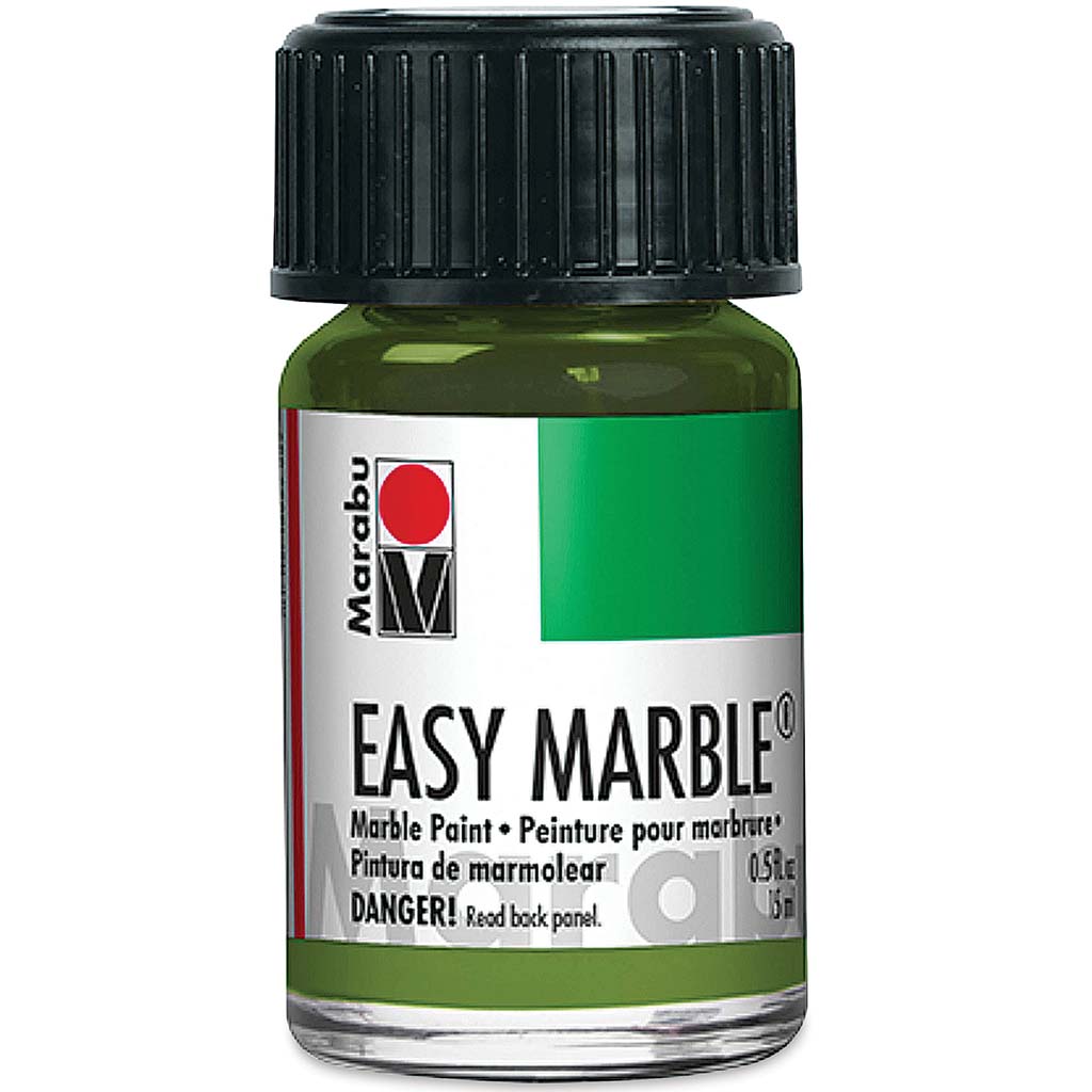 Marabu Easy Marble Paint 15ml 260 Camo Green